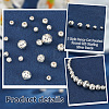   20Pcs 5 Style Fancy Cut Faceted Round 925 Sterling Silver Beads STER-PH0001-69-4