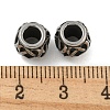 Retro 304 Stainless Steel European Beads STAS-B071-07AS-2