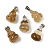 Natural & Synthetic Mixed Gemstone Pendants G-B127-03P-4