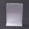 Acrylic Earring Stands Displays X-EDIS-F005-03A-6