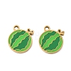 Fruit 304 Stainless Steel Enamel Pendants SA-CBA49D2-11G-14-1