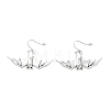 Hallowmas Theme Alloy Earrings EJEW-B043-01AS-1