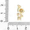 Brass Micro Pave Cubic Zirconia Pendants KK-D258-12G-3