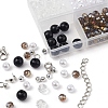 DIY Imitation Pearl and Gemstone Beads Bracelets Making Kit DIY-YW0004-33-5