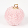 Handmade Cloth Fabric Covered Pendants X-WOVE-S109-10E-1