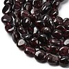 Natural Garnet Beads Strands G-B161-B11-4