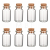 Glass Jar Glass Bottles X2-AJEW-H004-7-1-1