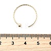 Brass Cuff Ring Settings KK-P337-01G-4