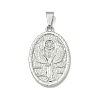 Religion Theme 304 Stainless Steel Pendants STAS-F336-06E-P-1