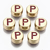 Alloy Enamel Beads ENAM-S122-029P-RS-1