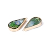 Epoxy Resin Pendants KK-Q082-02KCG-02-2