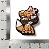 Cartoon Animal Silicone Beads SIL-S007-05D-3