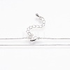Brass Chain Necklaces NJEW-P222-05P-2