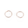 304 Stainless Steel Open Jump Rings STAS-O098-01RG-03-2