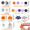 47Pcs 19 Style Silicone Beads SIL-HY0001-23-2