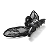 Polyester & Resin & Rhinestone Claw Hair Clips LS-MRMJ-P021-04A-2