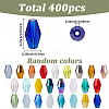 400Pcs 2 Bags Electroplate Glass Beads GLAA-SC0003-36B-2