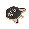 Alloy Enamel Pendants ENAM-A009-05E-G-2