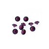 Glass Rhinestone Cabochons GLAA-TAC0005-3mm-02-1