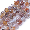 Natural Botswana Agate Beads Strands G-P433-20-1