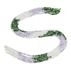Cubic Zirconia Beads Strands ZIRC-P125-2x3mm-04-3