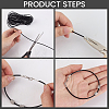 DIY Cowhide Cord Necklaces Bracelets Making Kits DIY-CL0002-47-6