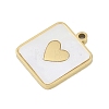 Natural White Shell Pendants STAS-K325-03G-2
