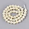 Transparent Crackle Glass Beads Strands GLAA-Q115-04A-10-2