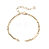304 Stainless Steel Cable Chain & Venetian Chain & Rolo Chain Bracelet Making AJEW-JB01442-2