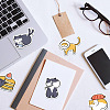 50Pcs 50 Styles Paper Cartoon Stickers Sets STIC-P004-23C-8