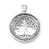 304 Stainless Steel Pendants STAS-G303-17AS-2