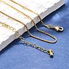 Long-Lasting Plated Brass Box Chain Necklaces X-NJEW-K112-03G-NF-4