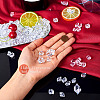 250Pcs 2 Style Transparent Acrylic Ornaments TACR-TA0001-27-11