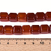 Natural Carnelian(Dyed & Heated) Beads Strands G-N353-03A-03-5