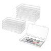 Plastic Bead Containers with Hinged Lid CON-WH0133-006-1