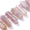 Natural Cherry Blossom Agate Beads Strands G-G805-G13-2