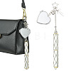 Stainless Steel Portable Lipstick Pouch Pendant Decorations HJEW-FS00105-1