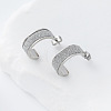 304 Stainless Steel Stud Earrings JA5622-1