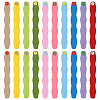 20Pcs 20 Styles Cloth Cord Bracelets Set BJEW-WH0011-121-1