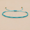 Bohemian Braided Adjustable Glass Seed Beaded Bracelets LS-EX8332-6-1