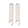 201 Stainless Steel Big Pendants SA-CBAE507-01E-P-1