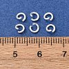 Brass Open Jump Rings KK-G604-08S-23-3