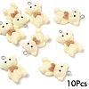 10Pcs Opaque Resin Pendants RESI-YW0004-12A-1