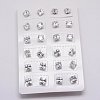 Cubic Zirconia Ear Studs STAS-E051-2E-2