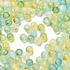 Frosted Transparent Acrylic Beads OACR-F013-12H-1