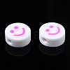 Handmade Polymer Clay Beads X-CLAY-N008-040F-3