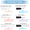 120Pcs 6 Style Plastic Fluid Precision Blunt Needle Dispense Tips TOOL-BC0002-11-2