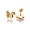 304 Stainless Steel Stud Earrings X-EJEW-H367-19G-2