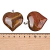 Natural American Picture Jasper Pendants GG-K002-04Q-3