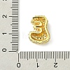 Rack Plating Brass Clear Cubic Zirconia Pendants KK-S378-01G-E-3